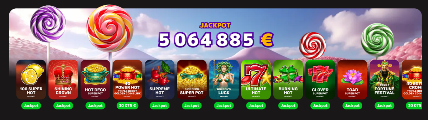 Jackpots at Iris Casino